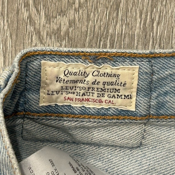 Levi’s jean shorts 501 size 26 - Picture 5 of 7